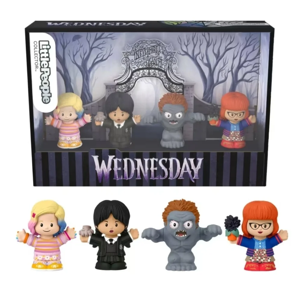 Wednesday TV Series Little People Collector Figures Set - NWT